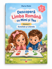 Set 8 Cărți – Descoperă Limba Română cu Mimi și Teo | LARNOS