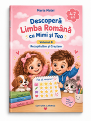 Set 8 Cărți – Descoperă Limba Română cu Mimi și Teo | LARNOS