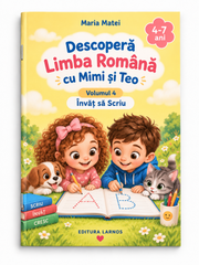 Set 8 Cărți – Descoperă Limba Română cu Mimi și Teo | LARNOS